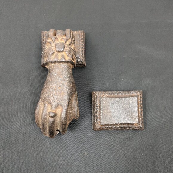 Antique Cast Iron Door Knocker